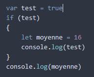 déclaration des variables 2 Quiz