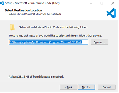 installer Visual code