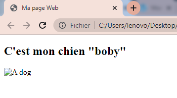 Insérer des images en HTML