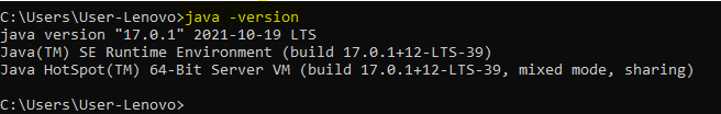Installation JDK