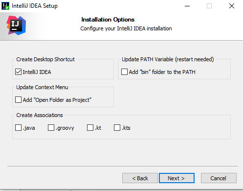 installation intelliJ
