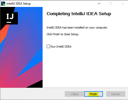 installation intelliJ